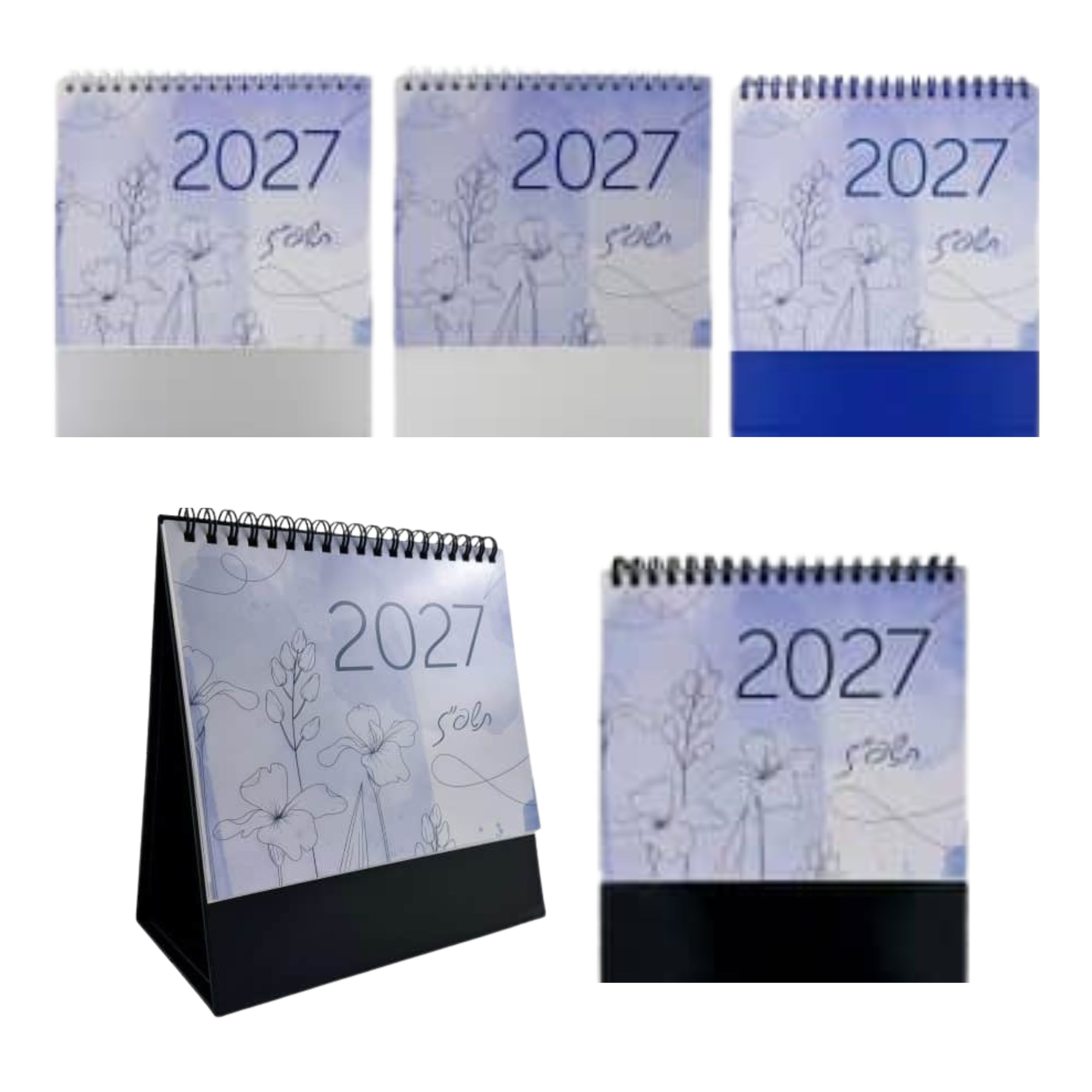 לוח שנה ממותג ספירלה תשפ"ז 2027 - CLASSIC