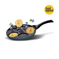 מחבת פנקייק 7 שקעים נון סטיק, כחול BLACK 56387, מבית פוד אפיל40434, פוד אפיל. מתנות לעובדים סמארט פרסום